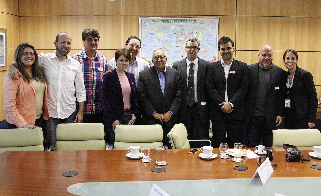 Foto oficial do encontro de #BlogueirosMTur em Brasília